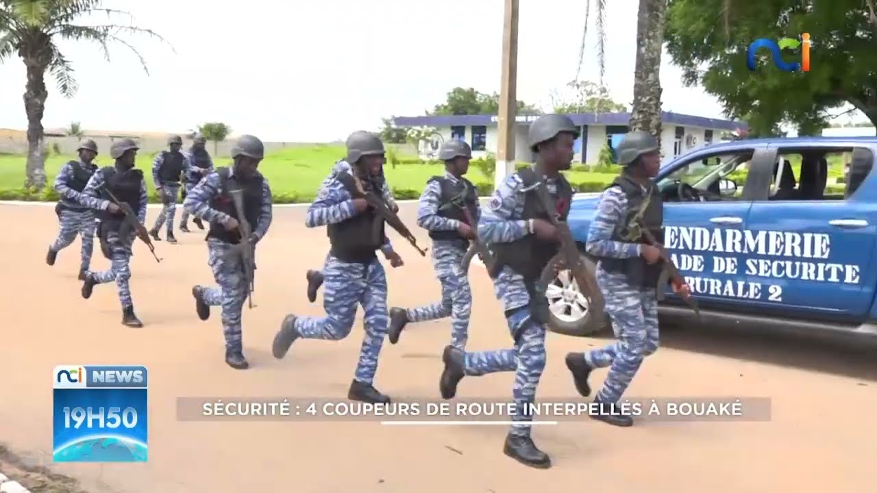 NCI News | Sécurité : 4 coupeurs de route interpellés à Bouaké
