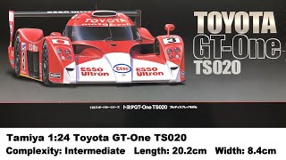Tamiya 1:24 Toyota GT-One TS020 Kit Review