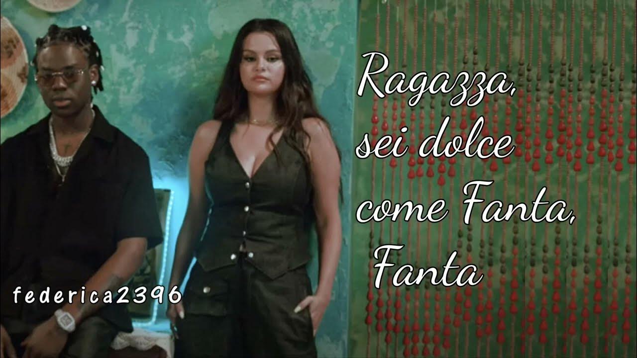 Traduzione di Calm Down Rema Ft Selena Gomez - YouTube