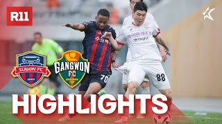 [하이라이트] 하나은행 K리그1 2024 R11 수원FC vs 강원 | SuwonFC vs Gangwon (24.05.05)