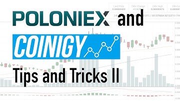 Coinigy and Poloniex Tips and Tricks 2