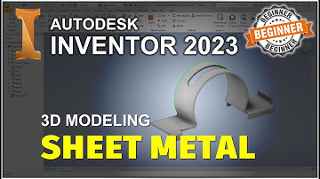 Inventor 2023 Sheet Metal Tutorial For Beginner