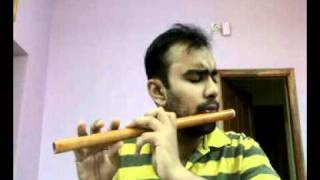 Jo Wada Kiya Wo Nibhana Padega on Flute.
