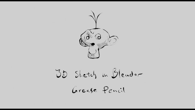 Blender Pencil Style Outline Tutorial! 