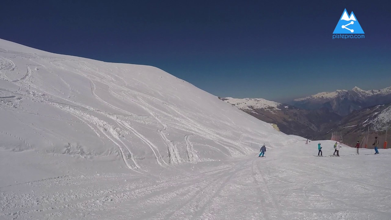 France Valloire Piste Setaz Bleue