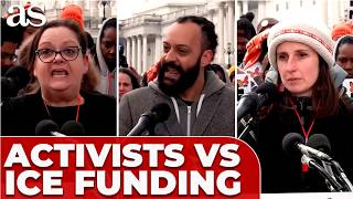 'NOT ONE MORE DOLLAR FOR ICE' — Minnesota Activists RALLY at U.S. Capitol to CUT ICE FUNDING