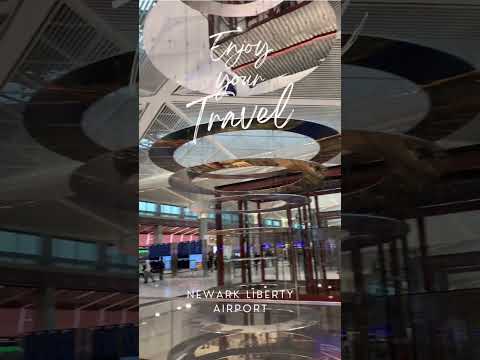 Video: Newark Libertyn kansainvälisen lentokentän opas