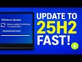 How to Upgrade and Fix Windows 11 24H2 to 25H2 | How to Update Without Errors