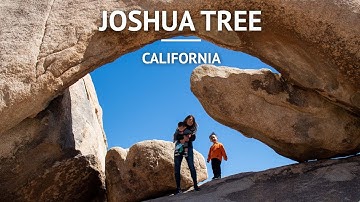 Joshua Tree National Park with Kids: Arch Rock, Skull Rock, Cap Rock, & Jumbo Rocks