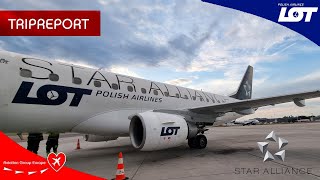 TRIPREPORT 4K | LOT Embraer 170 SP-LDK 