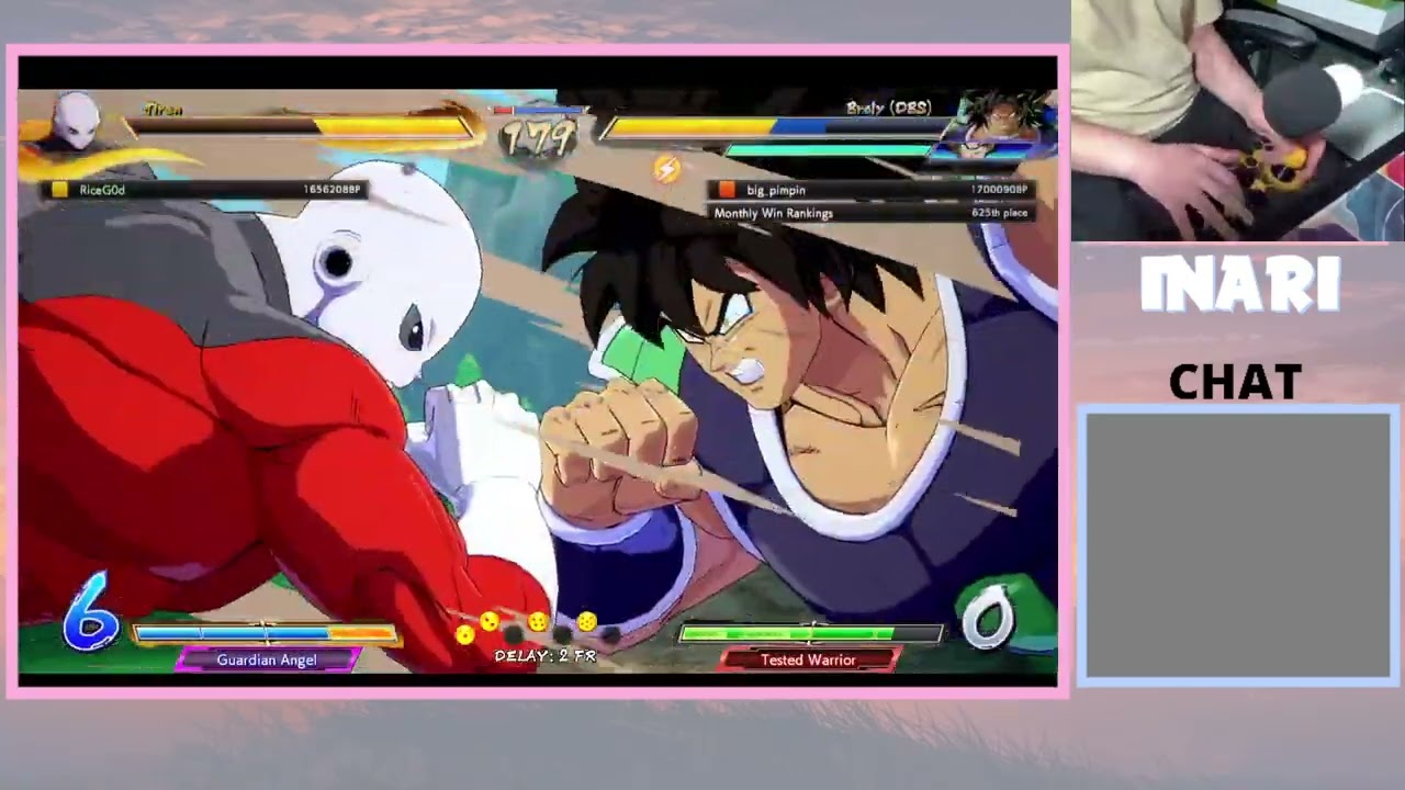 ASMR FIGHTSTICK RAGE | DBFZ