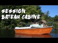 Pche de la carpe  session bateau cabine