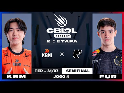 FURIA x KABUM | Jogo 4 - MD5 | Playoffs CBLOL Academy 2024