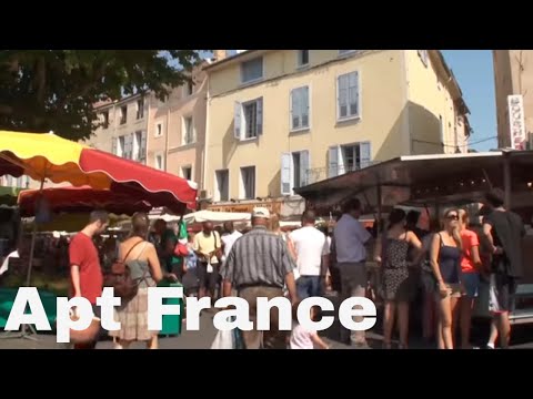 Provence France: Apt market Marché d'Apt in Luberon every Saturday chaque samedi tradition francaise