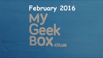My Geek Box - February 2016
