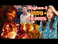 Singham again vs kalki pushpa 2 devara  deeksha sharma