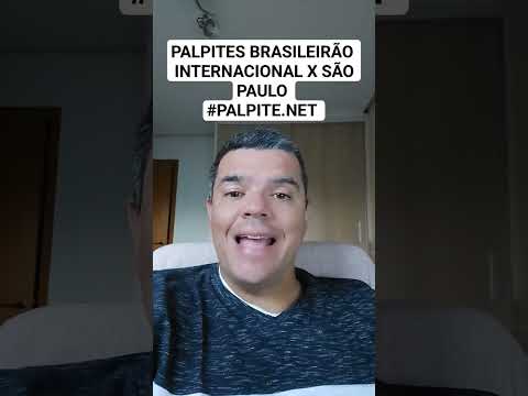 PALPITES BRASILEIRÃO INTERNACIONAL X SÃO PAULO #PALPITE.NET #palpites #brasileirão