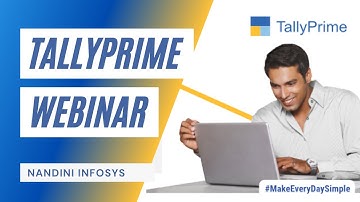 TallyPrime Webinar 2020 | Tally Customization | Latest Features Of TallyPrime | Nandini Infosys