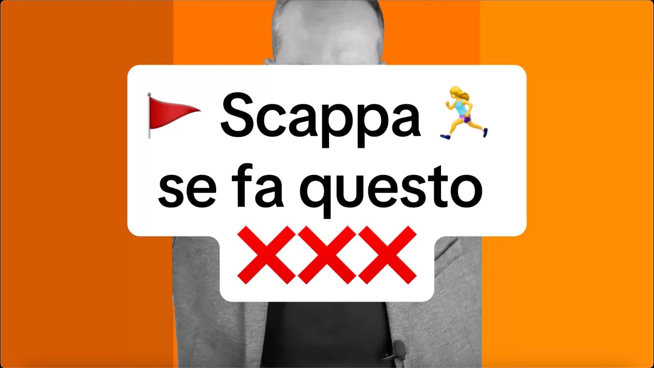 🚩 SCAPPA SE FA QUESTO ❌❌❌