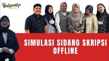 BEGINI GAMBARAN SIDANG SKRIPSI OFFLINE