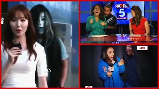 Funny News Blooper Of All Time | HD Video | Part-1 ( Halloween Edition )