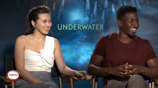 Interview with Jessica Henwick and Mamoudou Athie - Underwater (2020)