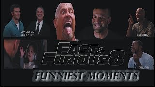 TOP FUNNIEST MOMENTS IN FAST AND FURIOUS 8 (WATCH BEFORE IT'S TAKEN DOWN)