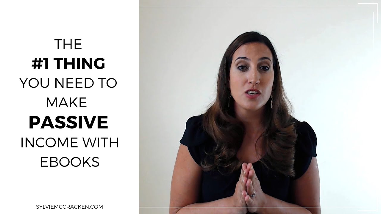 The #1 Thing You Need to Make Passive Income with Ebooks - YouTube
