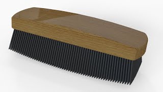 「DESIGN 196」 How to model SHOES BRUSH by Solidworks