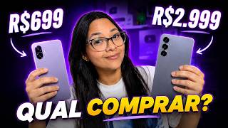 🚨TOP 5 Celulares SAMSUNG para comprar em 2026 (SEM jogar dinheiro fora!)