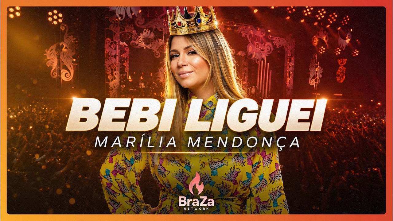 Marília Mendonça - Bebi Liguei (Ao Vivo) (Letra/Lyrics) | BraZa