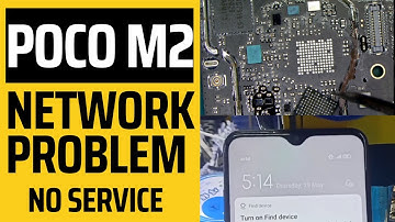Poco M2 4G Network Problem / Poco M2 Network  No Service
