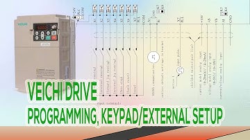 VEICHI INVERTER DRIVE PROGRAMMING TO RUN KEYPAD Or TERMINAL MODE @FlowChart