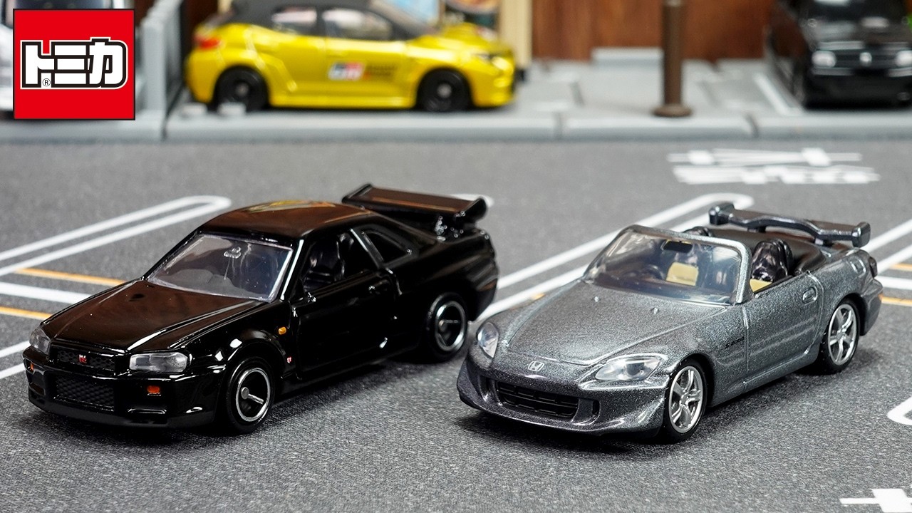Tomica Reborn Nissan Skyline GT-R R34 & S2000 Type S Review: Japan