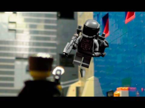 Fusillade de rue en Lego