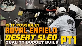 RIG: Royal Enfield Interceptor  SCRAMBLER BUILD • Part 1 of 4