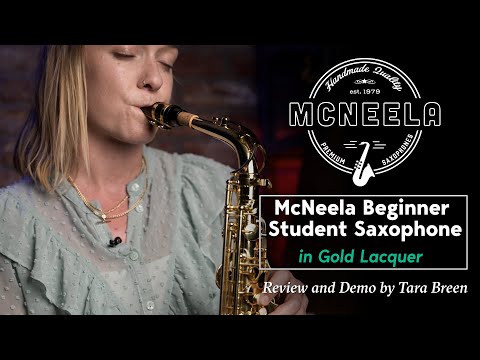 Tara Breen Reviews the New McNeela Alto Saxophone for Beginners.