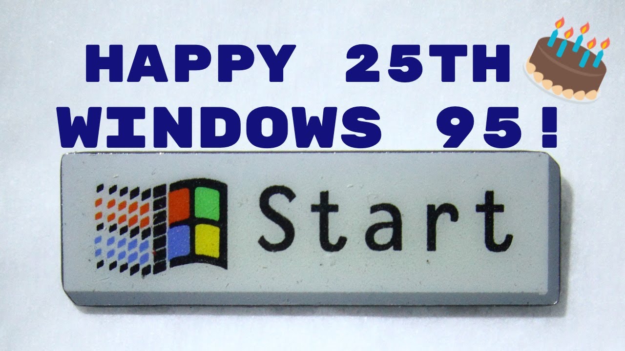 Happy 25th Birthday Windows 95 (Install & Review) - YouTube