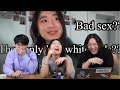 Korean guys react to my viral calling them smallfeatdkdktv