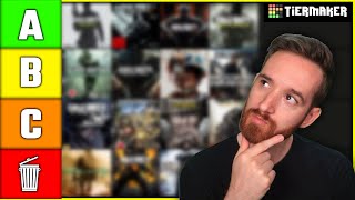 My 2022 Call Of Duty Tier List Multiplayer Only