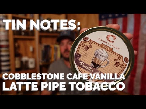cobblestone pipe tobacco TIN NOTES:Cobblestone Cafe Vanilla Latte Pipe Tobacco