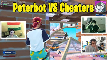 Peterbot, Zenn and Clix VS Cheaters 3v3 TOXIC Realistic PvP!