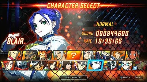 Fighting EX Layer (PS4). Arcade Mode with Blair Dame
