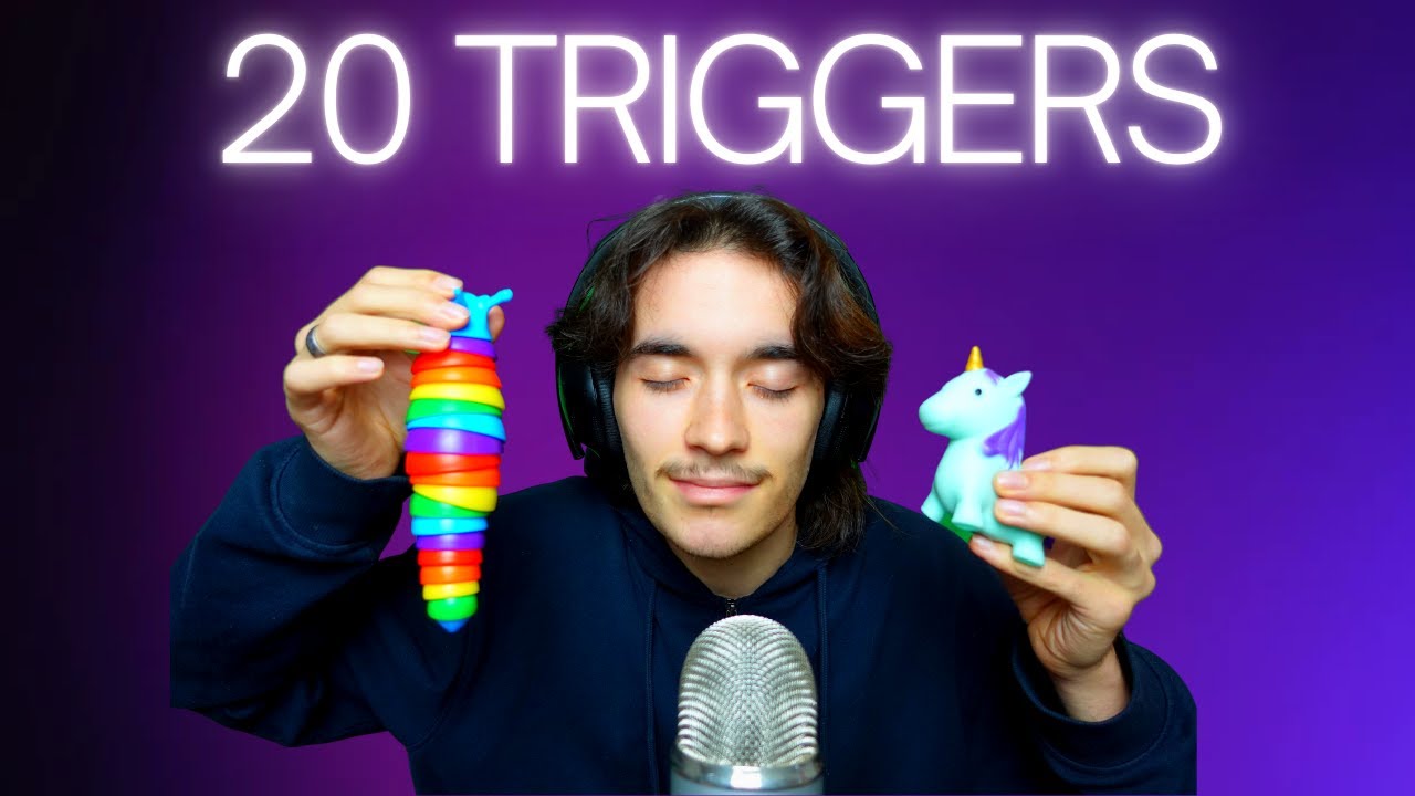 Asmr 20 ASMR 20 Triggers To Help YOU Sleep In 20 MINUTES 💤 - YouTube