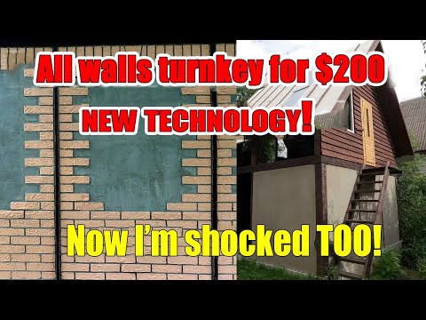 Build a 2-Story House for $1,000 — 540 sq ft, Walls Finished DIY!