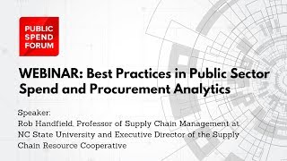 Driving Transformation with Procurement Analytics and Rob Handfield