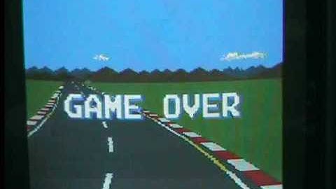 POLE POSITION (HQ) ARCADE ORIGINAL GAME BOARD ATARI 1982