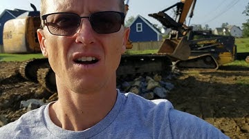 Digging the hole for my 8