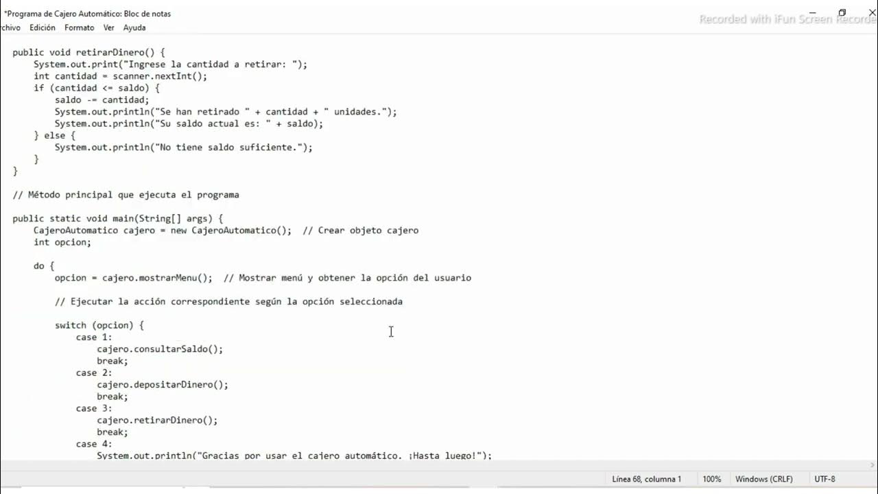 EXPLICACIÓN DE PROGRAMAS EN JAVA, 2do PREVIO - YouTube