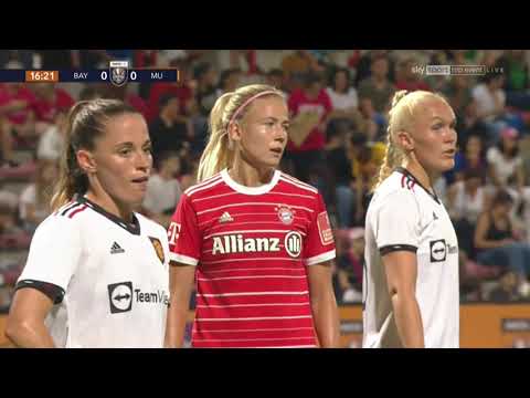 2022 AMOS Women's French Cup. Final. Bayern München vs Manchester United (08.19.2022)